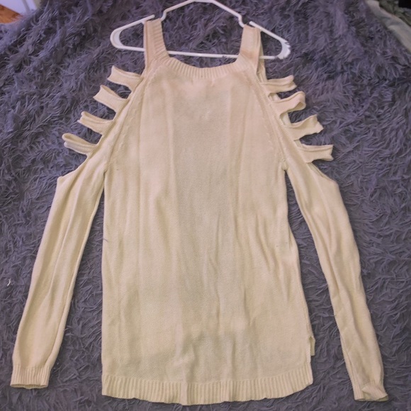 Forever 21 bohemian cut sleeve sweater M - Picture 3 of 3